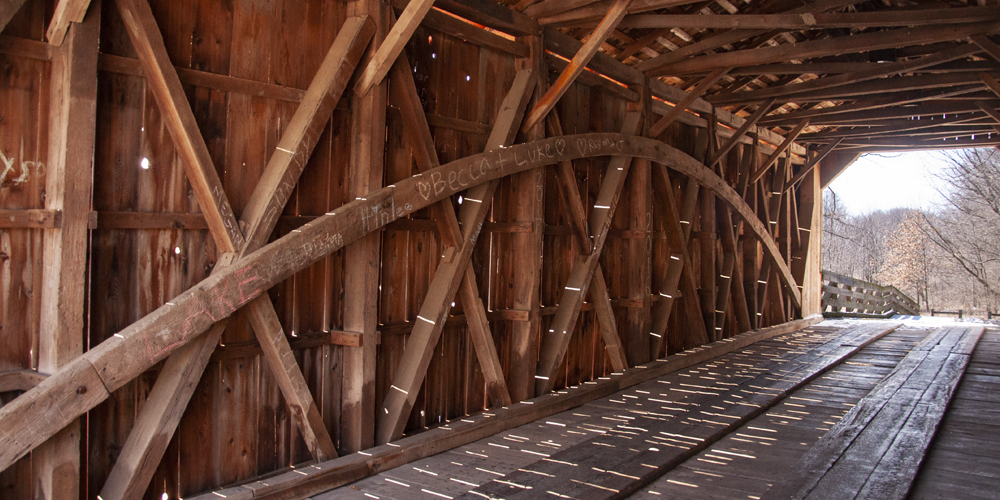 Sugar Creek Covered Bridge, Chatham/Glenarm, IL